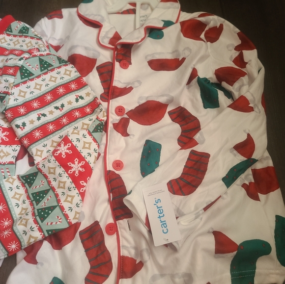 Carters Holiday Pajamas - Picture 3 of 3